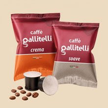 Lade das Bild in den Galerie-Viewer, Kombipack Caffè Gallitelli Nespresso Crema & Soave - 200stk