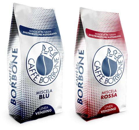 Borbone Kombipack Bohnen Rot & Blau - 2000gr.