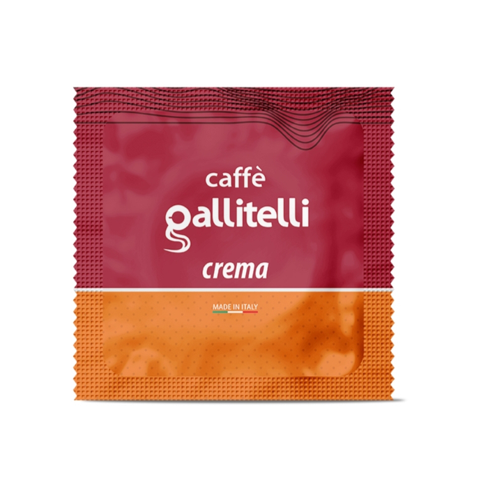 Caffè Gallitelli Kaffeepads Crema - 100stk