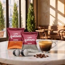 Lade das Bild in den Galerie-Viewer, Kombipack Caffè Gallitelli Nespresso Crema &amp; Soave - 200stk
