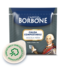 Carica l&#39;immagine nel visualizzatore di Gallery, Borbone Pads Schwarz - 100stk.
