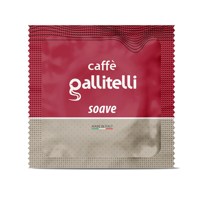 Caffè Gallitelli Kaffeepads Soave - 100stk